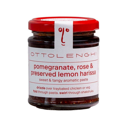 Gourmet & Lifestyle - Ottolenghi Rose, Pomegranate and Preserved Lemon Harissa 170g
