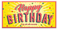 Happy Birthday Star- 100g Bloomsberry Milk Chocolate Bar image 0