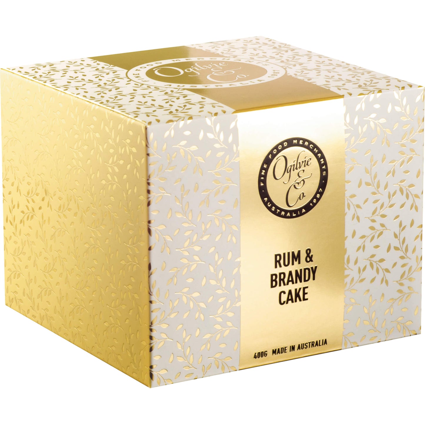 Ogilvie & Co. -Rum & Brandy Cake 400g image 0