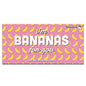 Bloomsberry - 100g Milk Chocolate Bar - Bananas For You