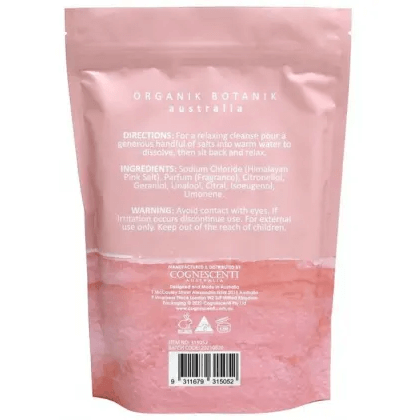 SPLOTCH BATH SALTS - PINK SALT & ROSEWATER 950G image 1