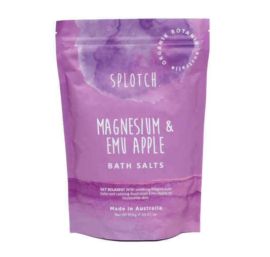 SPLOTCH MAGNESIUM & EMU APPLE BATH SALTS 950G image 0
