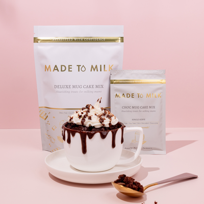 Made To Milk - Chocolate Lactation Mug Cake Mix - 500g/10 SERVES
