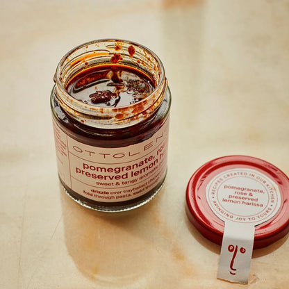 Gourmet & Lifestyle - Ottolenghi Rose, Pomegranate and Preserved Lemon Harissa 170g