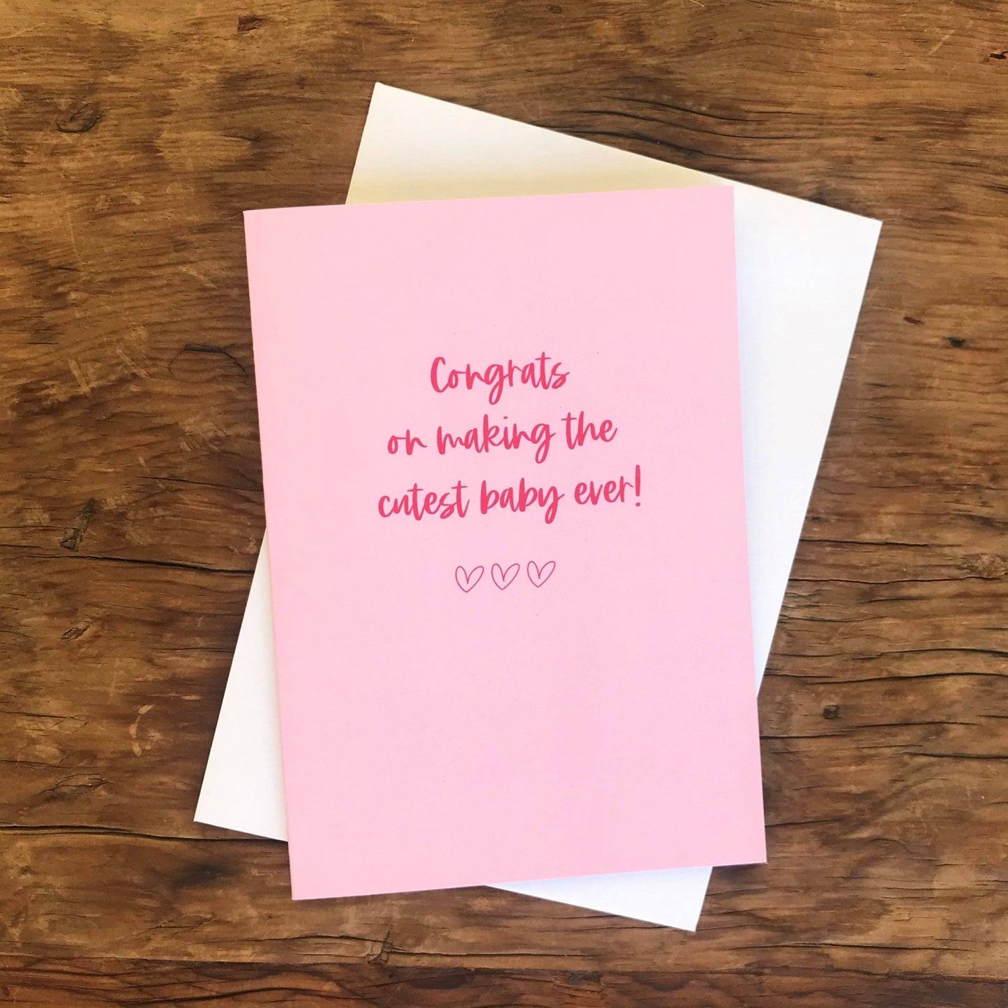 To & From Cards - Congrats On Making the Cutest Baby Ever: Blue