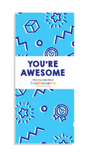 Freckleberry - Premium Belgian Chocolate Block - You're Awesome image 0