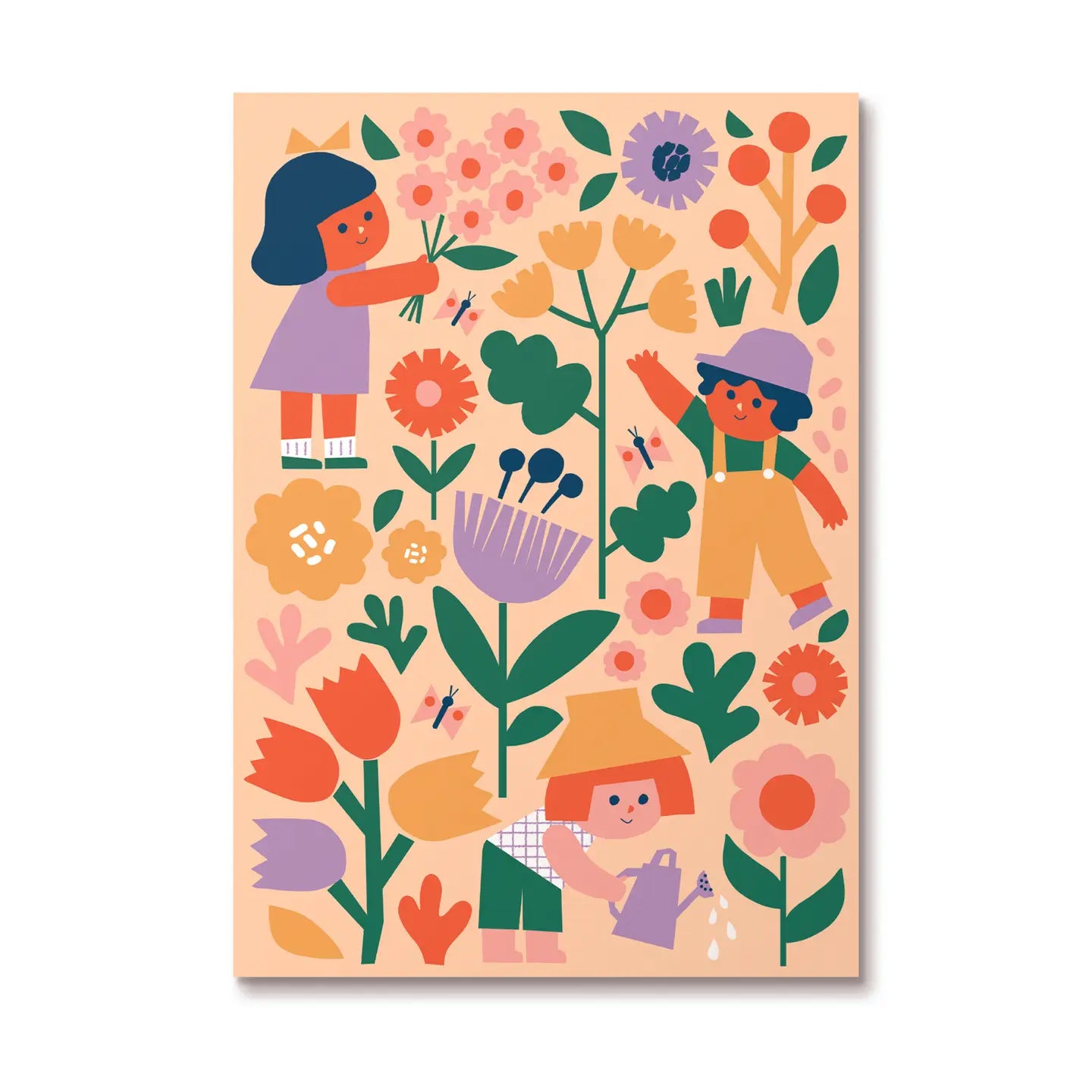 Paint by numbers -  Kids Paint By Numbers - Flower Patch
