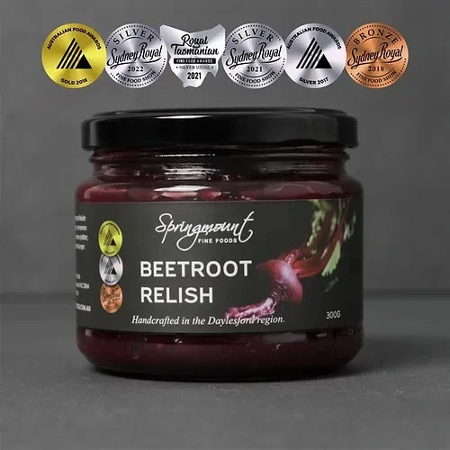 Beetroot Relish 300g - Springmount Fine Foods image 0