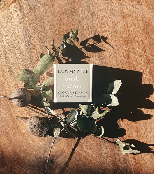 Lady Myrtle - Bush Essence - Shower Steamer large - native essential oils