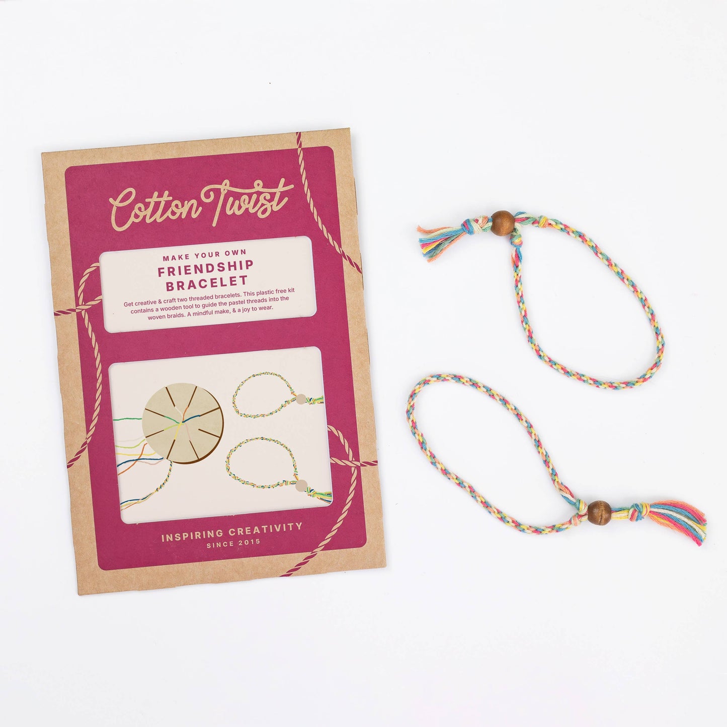 Cotton Twist - Make Your Own Friendship Bracelet Kit