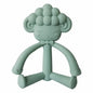 Sheep Teether with Handle - Sage