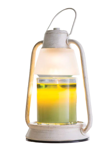 Beacon Candle Warmer Lantern Brushed Champagne - Candle Warmers Australia image 0