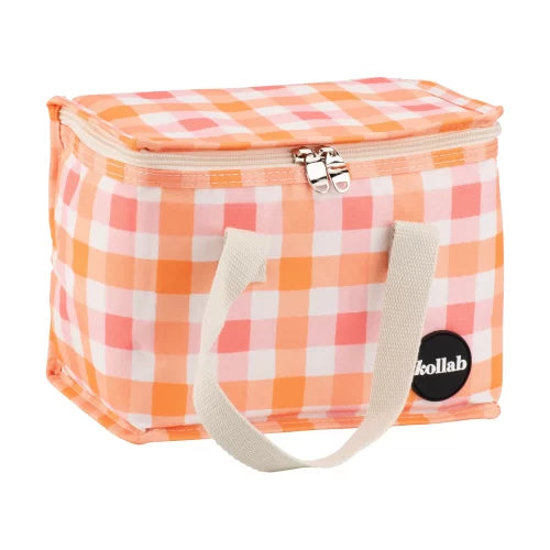 Kollab -Lunch Box Watermelon Peach Check image 0