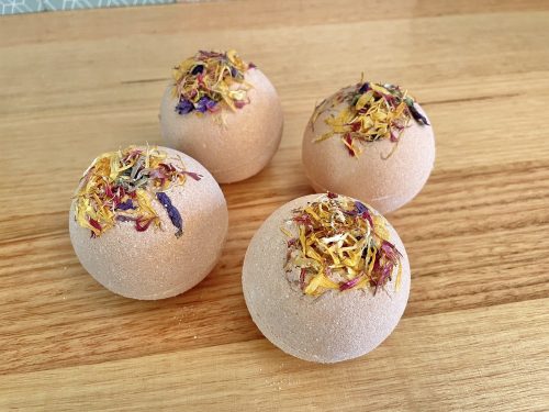 Handmade sweet orange  Goat Milk Bath Bomb - Suave Soap image 0