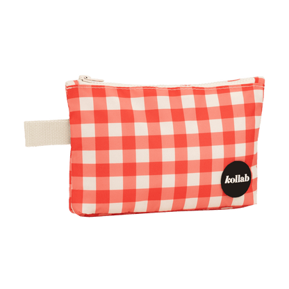 Kollab - Mini Pouch Red Check