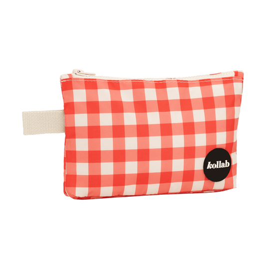 Kollab - Mini Pouch Red Check