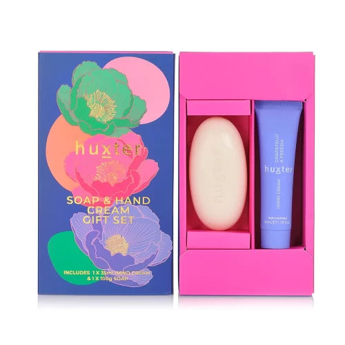 Soap & Hand Cream Gift Box | Grapefruit & Freesia image 0