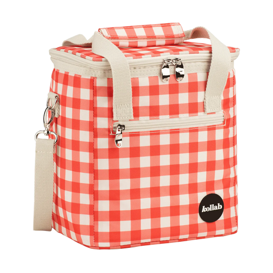 Kollab - Mini Cooler Red Check
