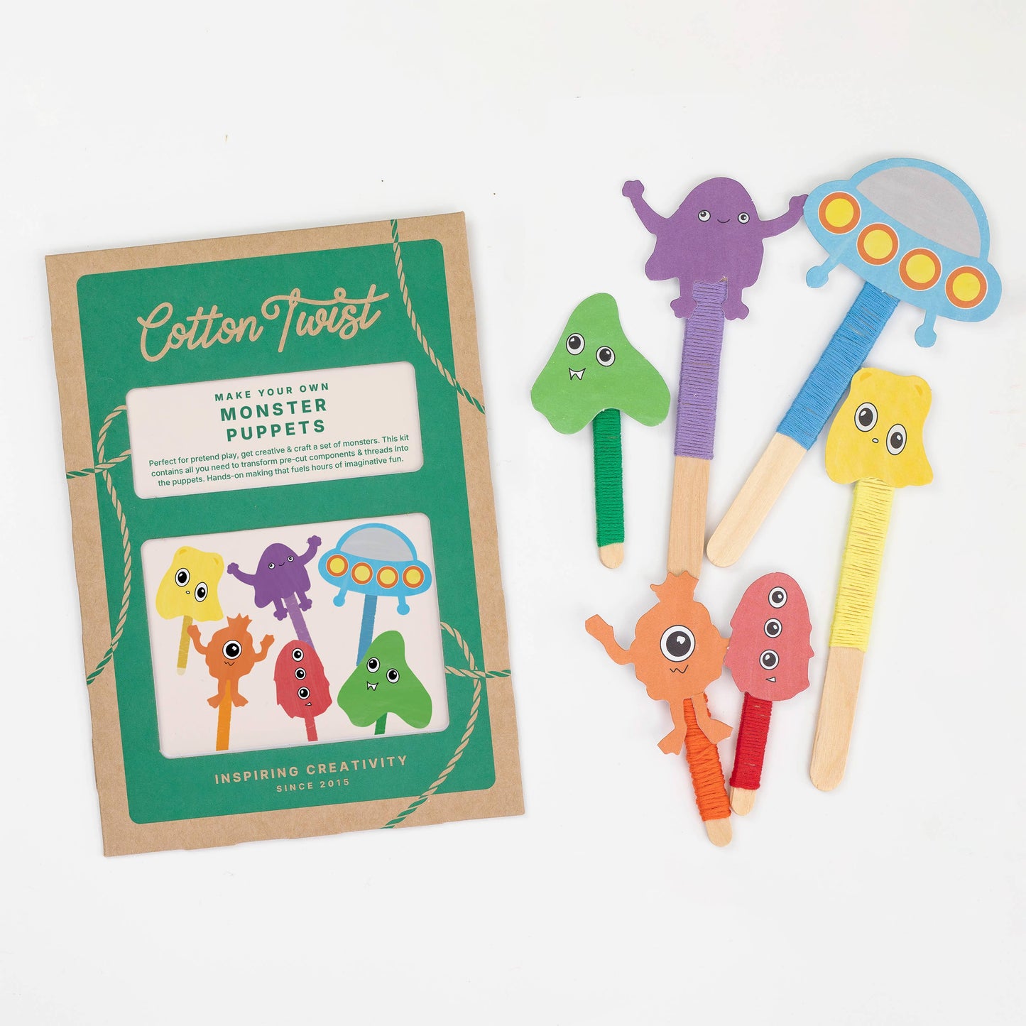 Cotton Twist - Make Your Own Monster Puppets