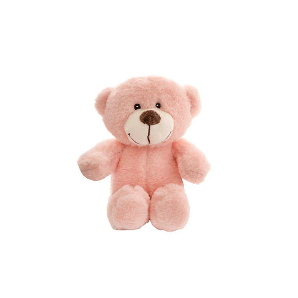 Mr Snuggles Plush Teddy Bear Pastel Peach 15cm