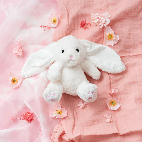 Molly Long Ears Bunny Plush Soft Toy White