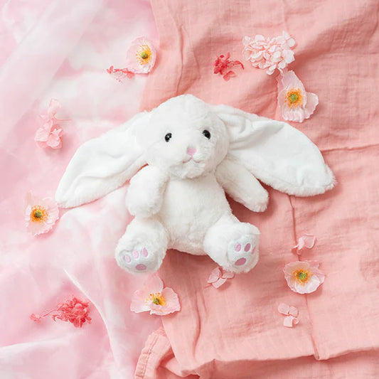 Molly Long Ears Bunny Plush Soft Toy White