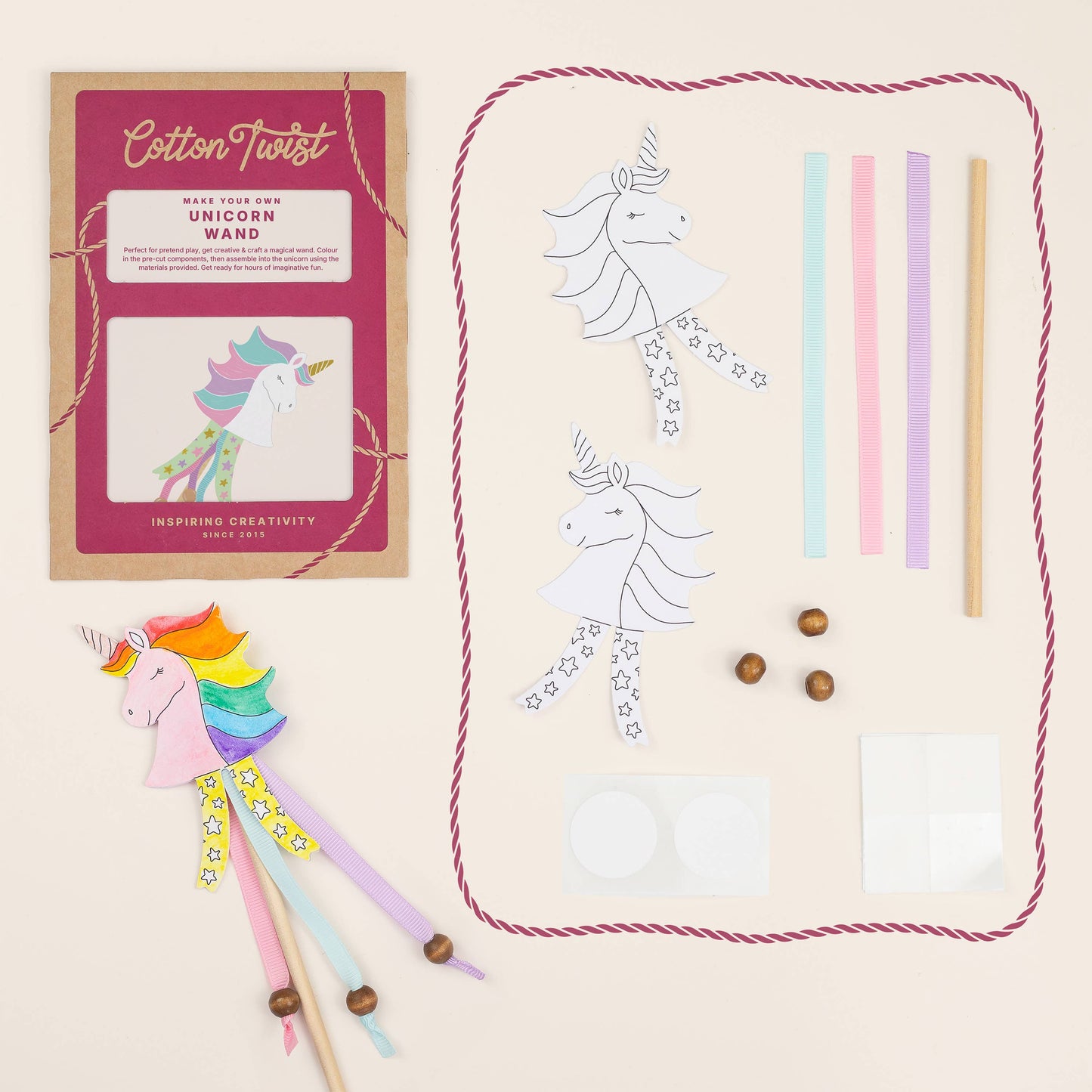 Cotton Twist - Make Your Own Unicorn Wand