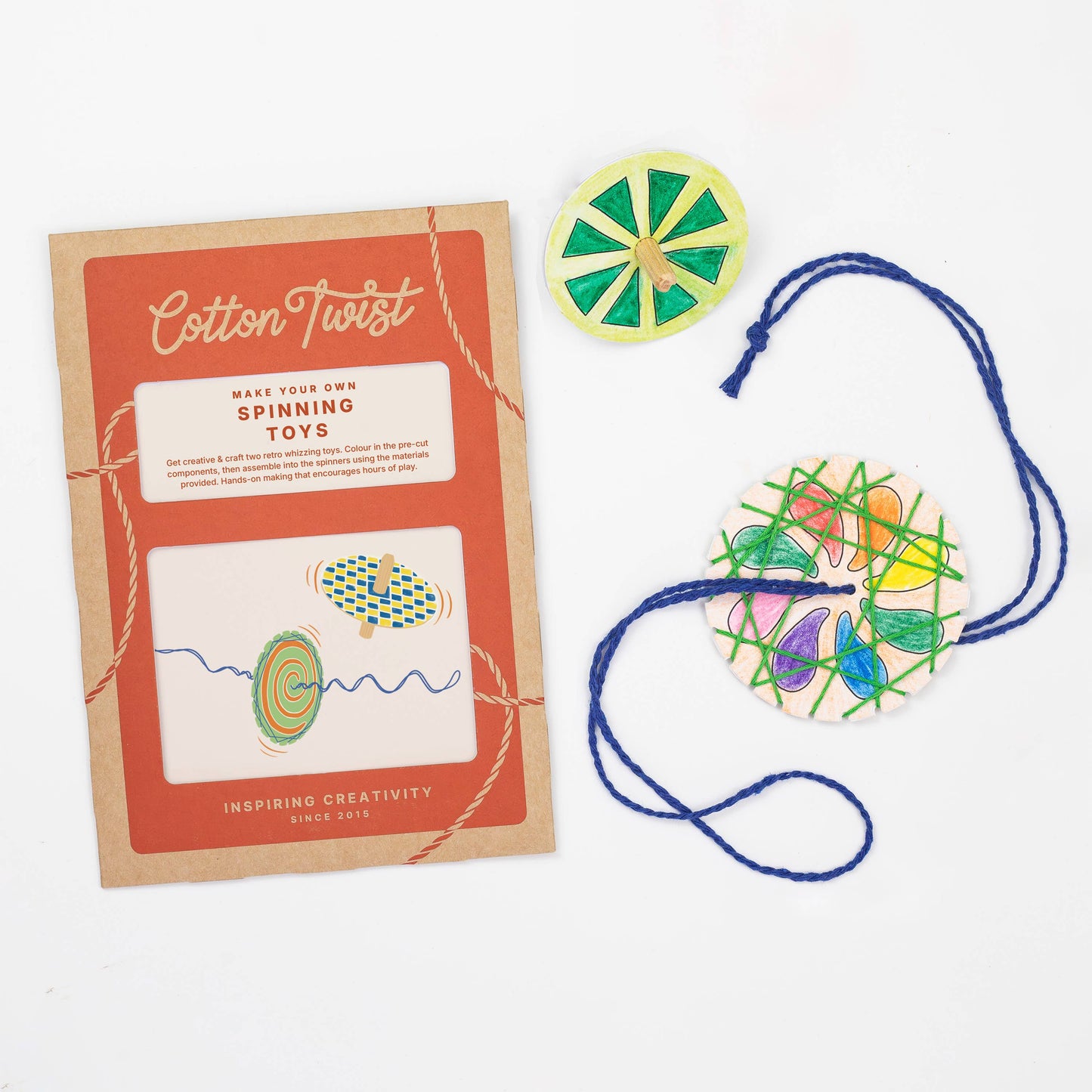 Cotton Twist - Make Your Own Spinning Toys