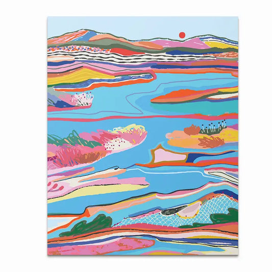 Paint by numbers -  Lake Windermere