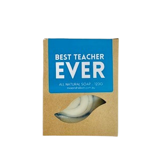 Best Teacher Ever (Blue) - Handcrafted Soap image 0