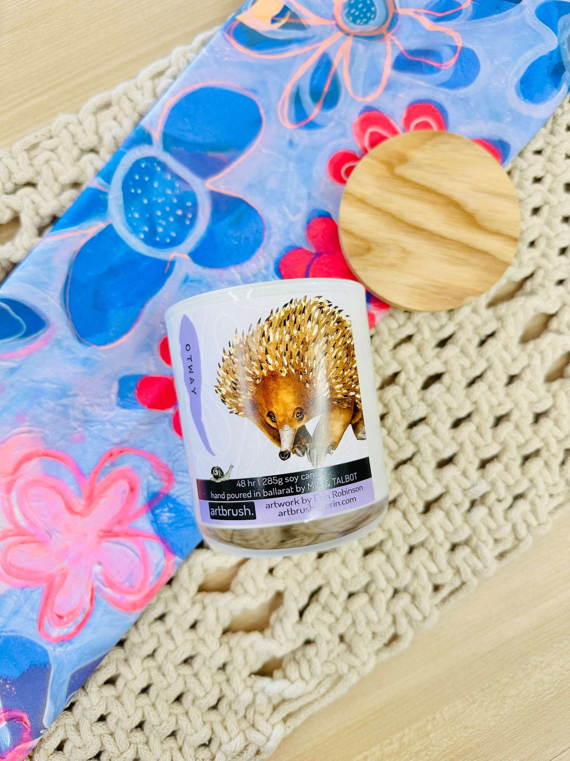 Otway- Artbrush - Scents of Australia- 48hr Soy Candle image 0