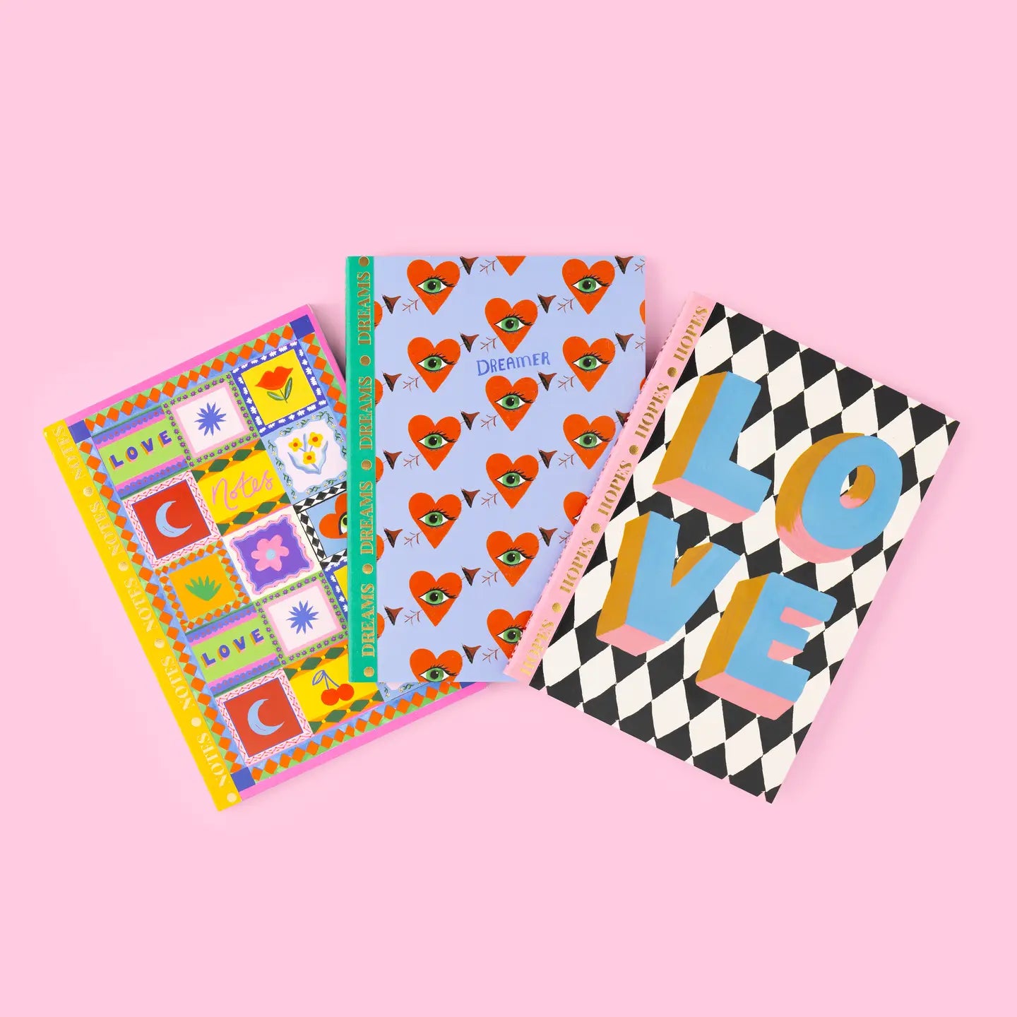 Eleanor Bowmer - Notes, Hopes & Dreams A5 Notebook Set