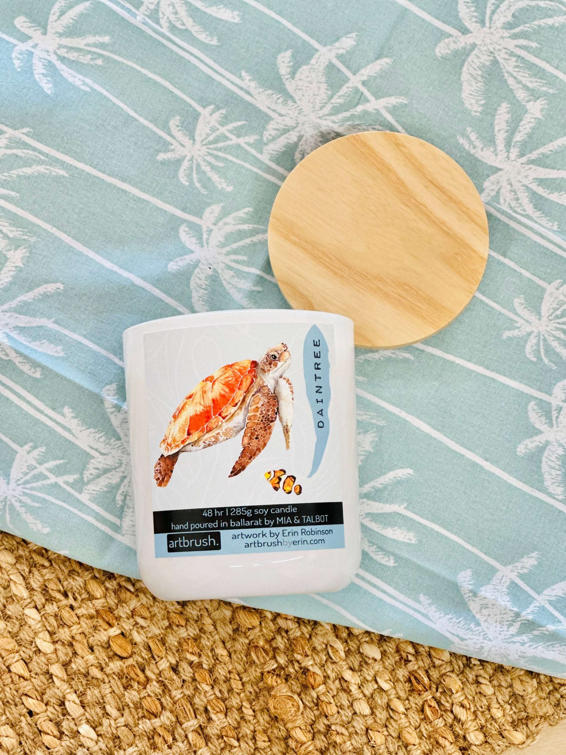 Daintree- Artbrush - Scents of Australia- 48hr Soy Candle image 0