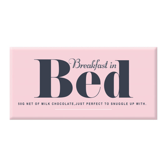 Breakfast In Bed - 100g Bloomsberry Milk Chocolate Bar image 0