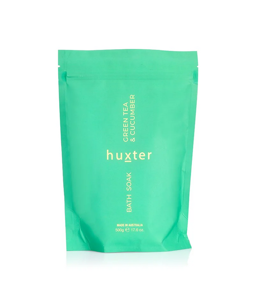 Huxter Bath Soak 500g - Green Tea & Cucumber image 0