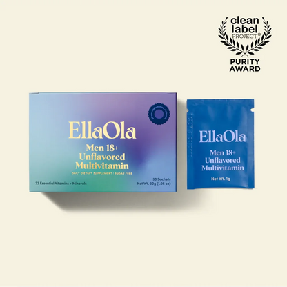 EllaOla - Men’s Essential Unflavored Multivitamin
