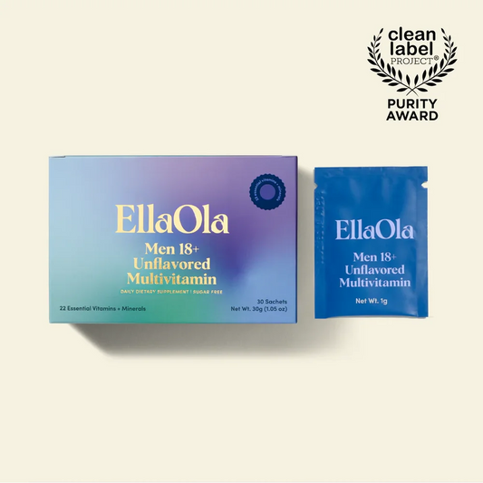 EllaOla - Men’s Essential Unflavored Multivitamin