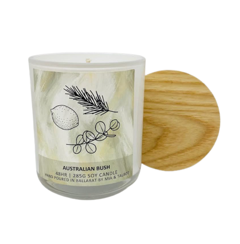 "Australian Bush" -  Glass Tumbler Candle - 48hr image 0
