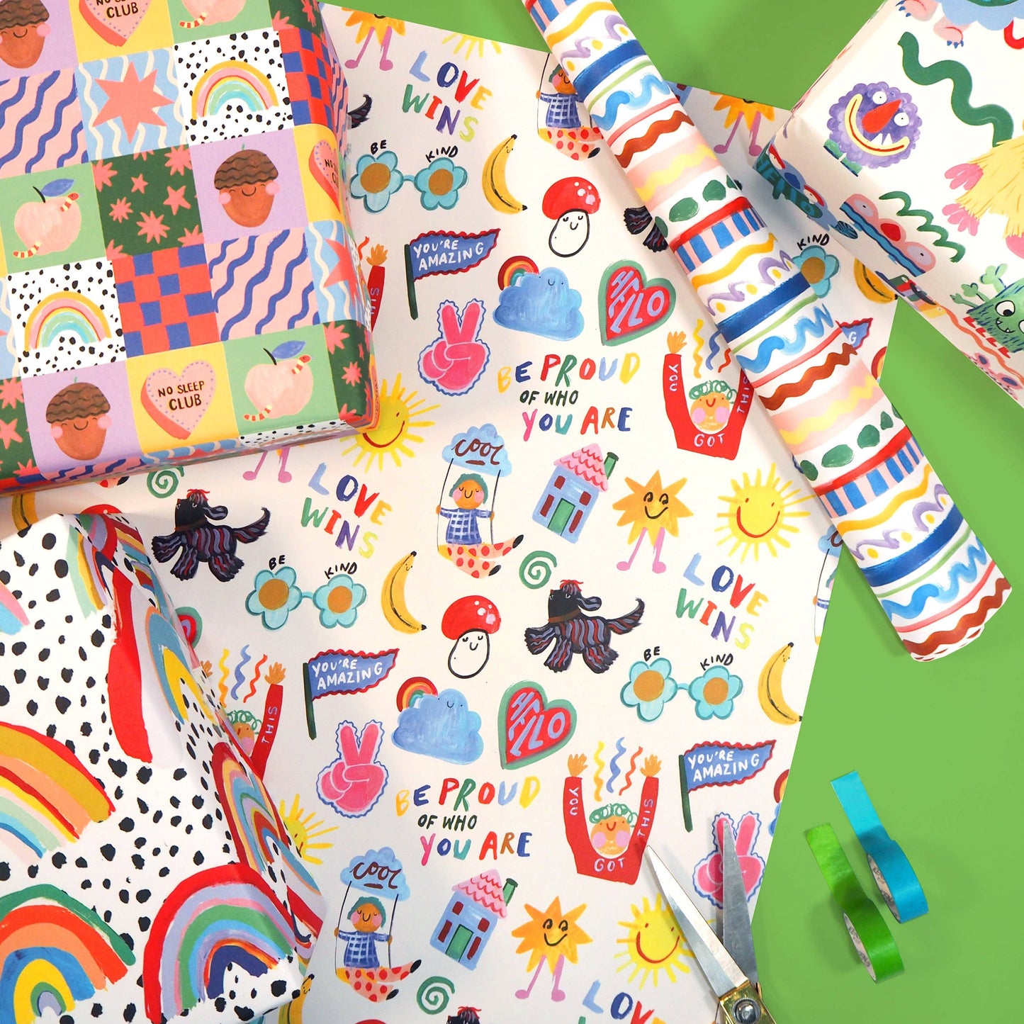 Eleanor Bowmer - Gift Wrap - Doodles