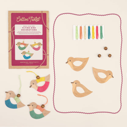 Cotton Twist - Make Your Own Flying Bird Decorations