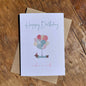 To & From Cards - Happy Birthday Dachshund Make a Wish: Pink