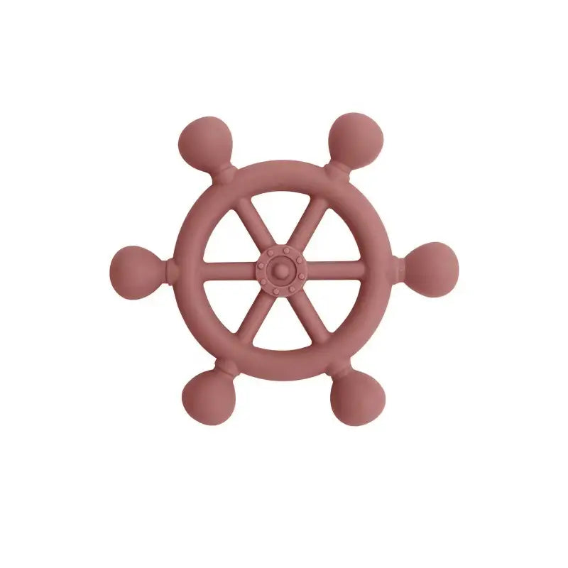 Sensory Wheel Teether - Blush