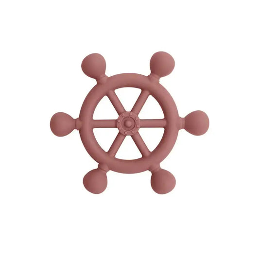 Sensory Wheel Teether - Blush