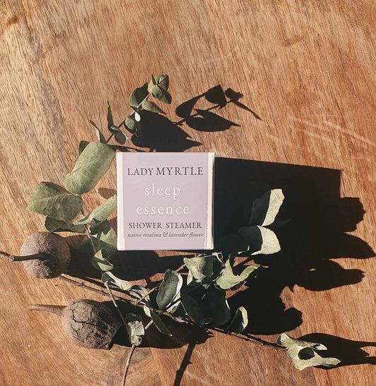 Lady Myrtle - Sleep Essence - Shower Steamer large - native essential oils