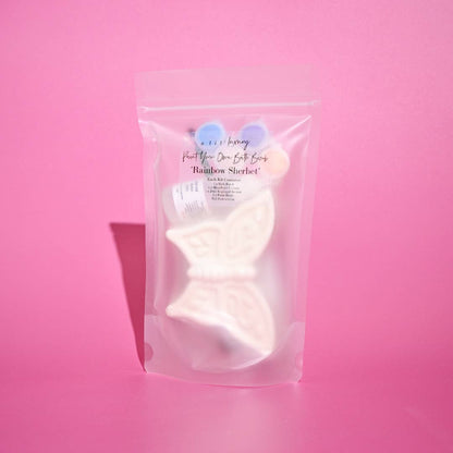 A Lil Luxury - Paint Your Own Bath Bomb Kit : Bunny
