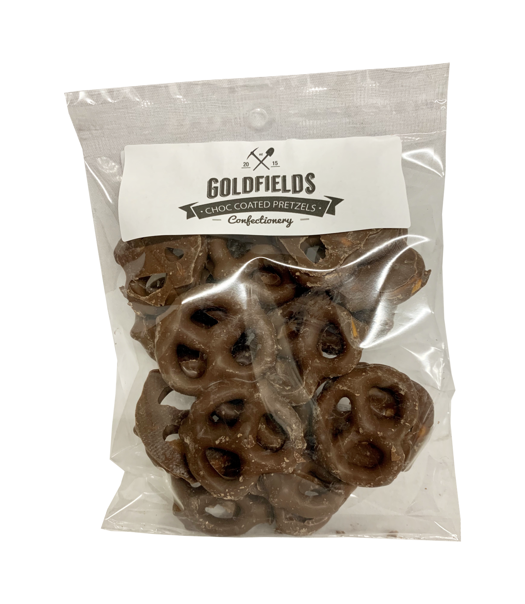 Chocolate Pretzels 100g - Goldfields image 0