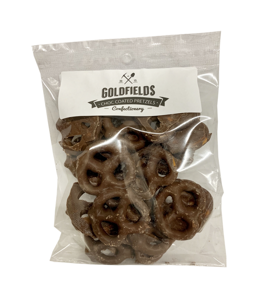 Chocolate Pretzels 100g - Goldfields image 0
