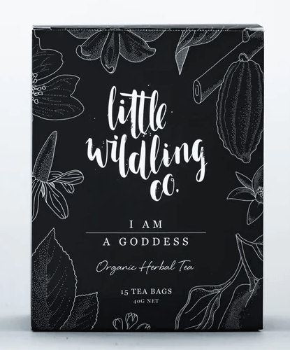I AM A GODDESS 40G-TEA BAGS 15PK- LITTLE WILDLING CO image 0