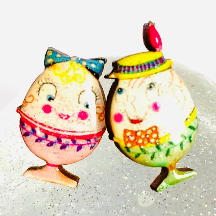 Rosie Rose Parker -  Little Egg Studs