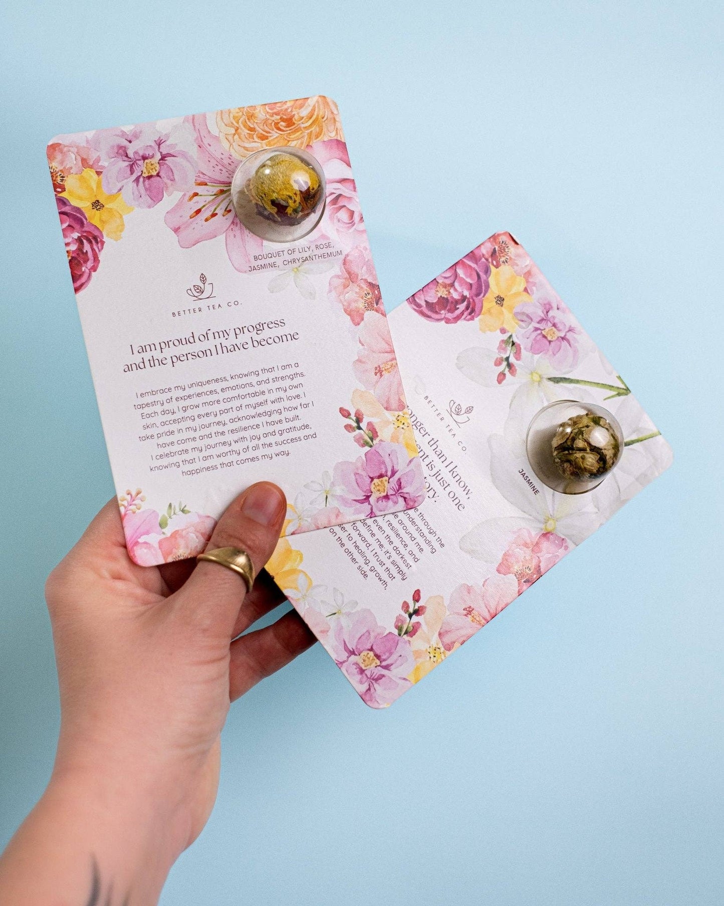 Better Tea Co. - Blooming Tea Greeting Card Assorted